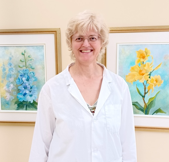 Dr. Jeanette Furtak in her office